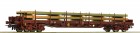 67285 Roco Flat car loaded with steel beams